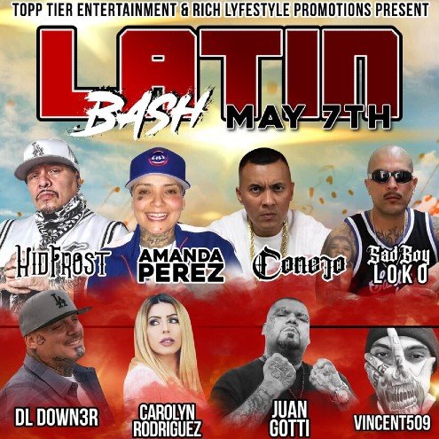 May 7 2022 – Latin Bash