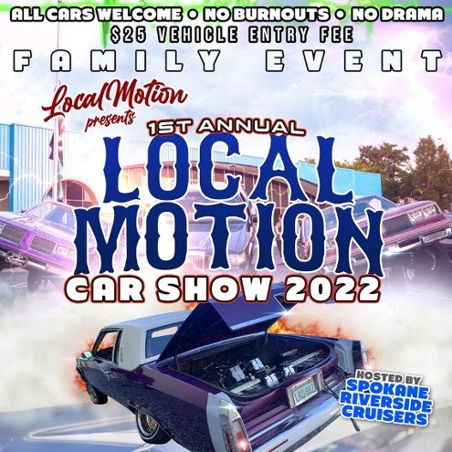 June 4 2022 – 1st Annual Local Motion Car Show 2022
