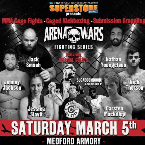 March 5 2022 – Arena Wars Fighting Series