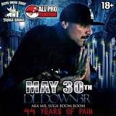 May 30 2019 to June 1 2019 – DL Down3r “44 Years Of Pain Tour”